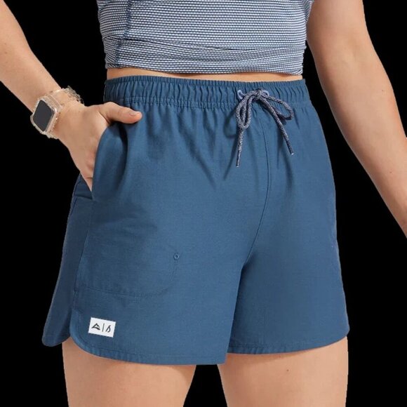 Allbirds Natural Run Shorts Womens Size M Quick Dry Unlined Outdoors Stretch - Picture 12 of 12